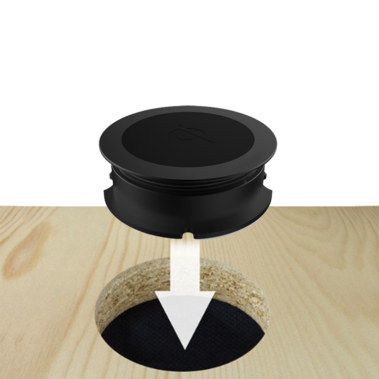 2019 New arrivals wireless embedding charger qi wireless fast charger for furniture